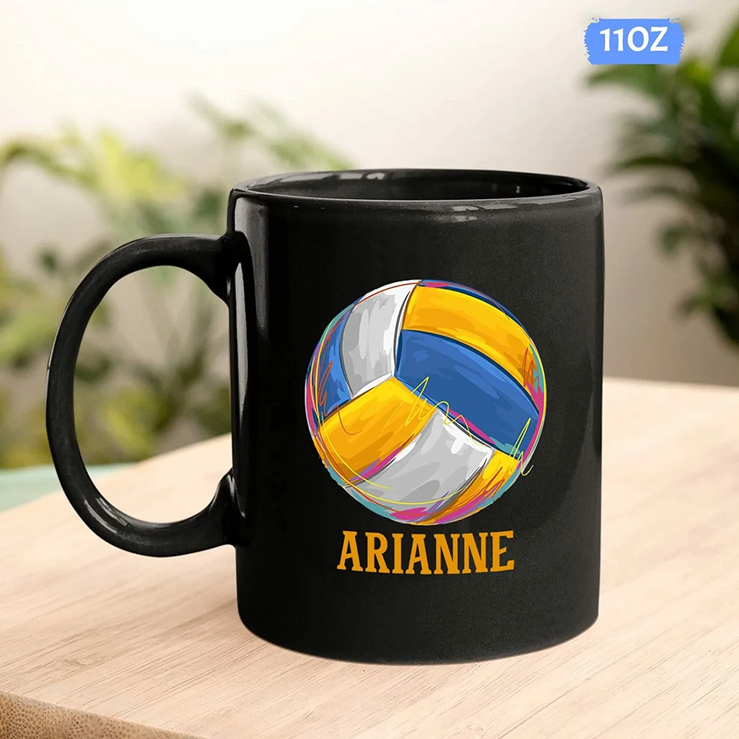 Personalized Volleyball Mug for Enthusiasts