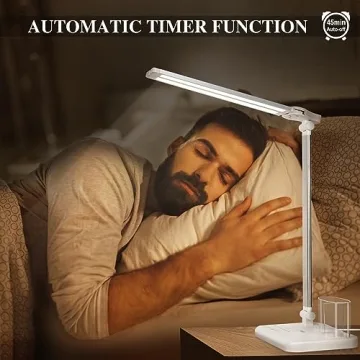 iVict Dual Swing Arm LED Desk Lamp for Home and Office