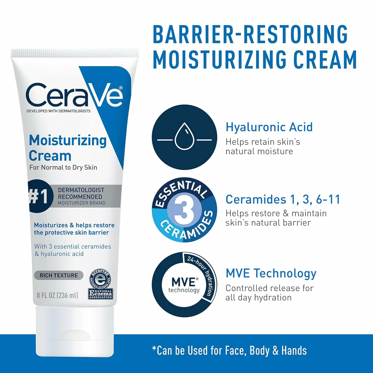CeraVe Skin Care Set with Moisturizer & Cleanser