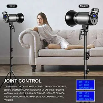 GVM 100W Bi-Color LED Video Light with App Control