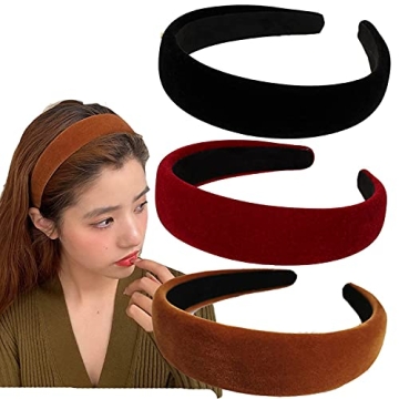 Lvyeer Velvet Wide Headbands for Women Soft Head Bands Diademas Para Mujer De Moda Hairbands for Wom...