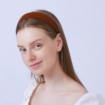 Stylish Lvyeer Velvet Wide Headbands for Women
