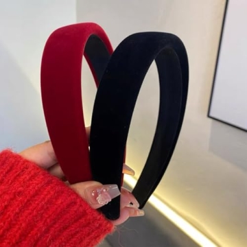 Stylish Lvyeer Velvet Wide Headbands for Women