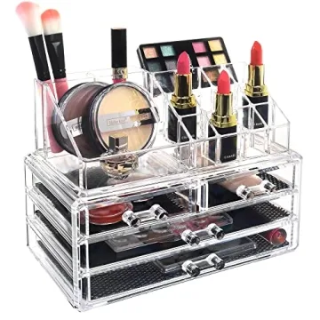 Ikee Design Acrylic Makeup Organizer for Beauty Essentials
