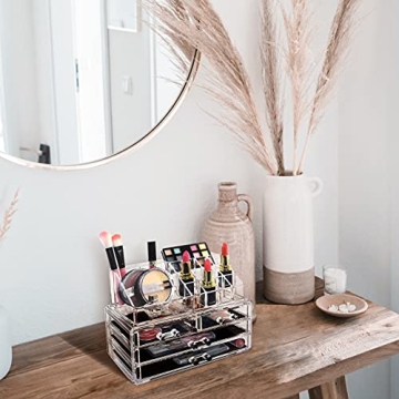 Ikee Design Acrylic Makeup Organizer for Beauty Essentials