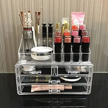 Ikee Design Acrylic Makeup Organizer for Beauty Essentials
