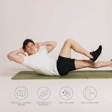 Stakt Foldable Yoga Mat - Versatile & Lightweight Fitness Mat