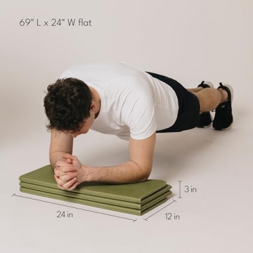 Stakt Foldable Yoga Mat - Versatile & Lightweight Fitness Mat