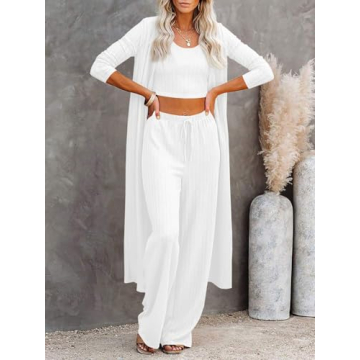 Fessceruna Women's 3-Piece Lounge Set - Comfort & Style