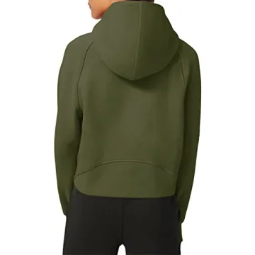 Cozy LASLULU Women’s Fleece Zip-Up Hoodie for Winter