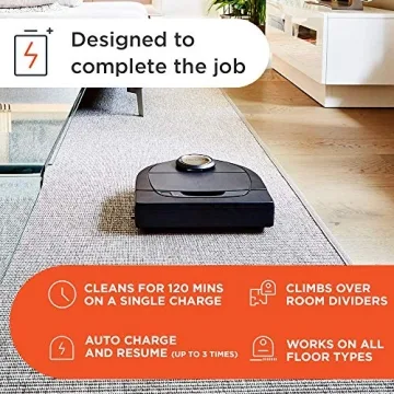 Neato Robotics Botvac D7 Robot Vacuum for Corners and Carpets