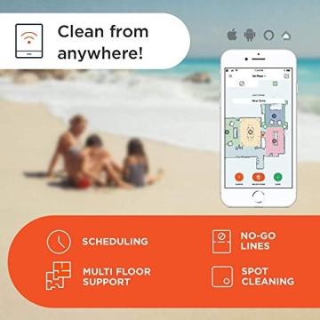 Neato Robotics Botvac D7 Robot Vacuum for Corners and Carpets