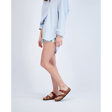 CUSHIONAIRE Luna Cork Footbed Sandals - Effortless Comfort