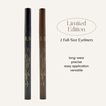 KVD Beauty Tattoo Liner Duo Waterproof Liquid Eyeliner Set