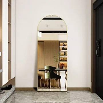 Stylish ITSRG Arched Full-Length Mirror with Stand