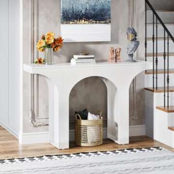 Tribesigns 47 Inches Console Table - Modern Hallway Table