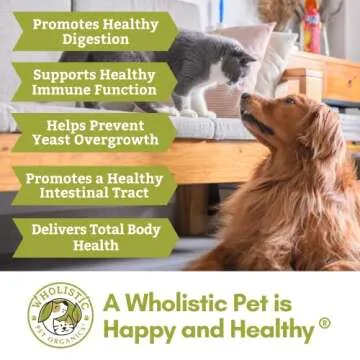 Wholistic Acidophilus Probiotic for Dogs - Digestive Health Boost