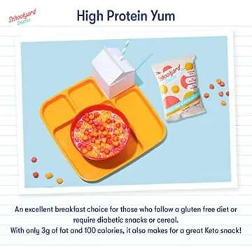 Schoolyard Snacks Fruity Keto Cereal - 12 Pack