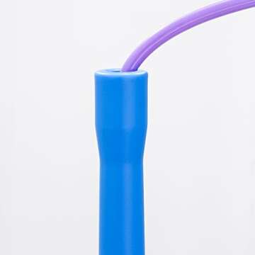 Buy Jump Ropes Short Handle Licorice Jump Rope, White, 8-Feet