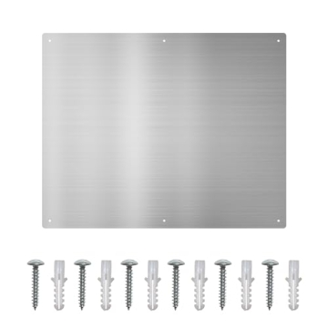 IKTCH 24 x 30 Inch Stainless Steel Backsplash - Easy Install Wall Protector
