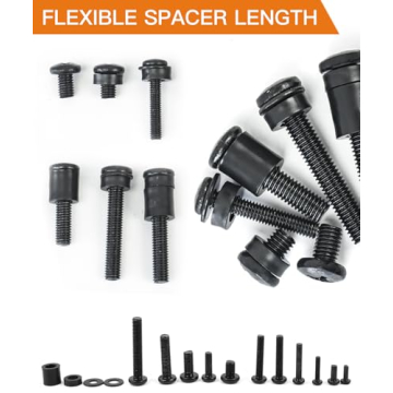 TV Mounting Hardware Screw Kit - M4 M5 M6 M8 Set for TVs