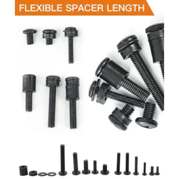 TV Mounting Hardware Screw Kit - M4 M5 M6 M8 Set for TVs