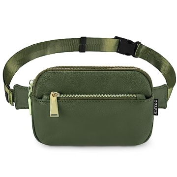 Stylish ZORFIN Fanny Pack for Travel and Daily Use