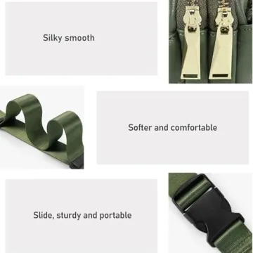 Stylish ZORFIN Fanny Pack for Travel and Daily Use