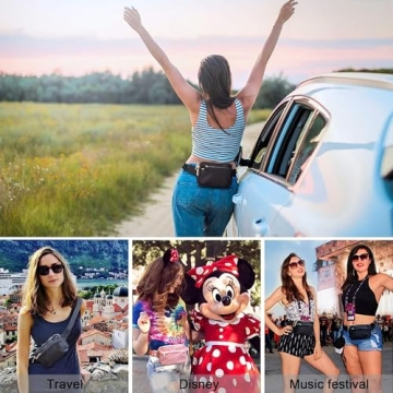 Stylish ZORFIN Fanny Pack for Travel and Daily Use