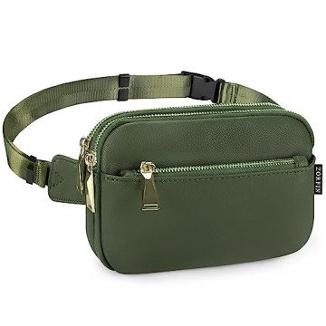 Stylish ZORFIN Fanny Pack for Travel and Daily Use