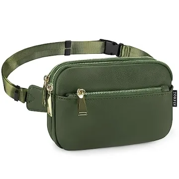 Stylish ZORFIN Fanny Pack for Travel and Daily Use