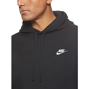 Nike Pull Over Hoodie Black White XL-T Comfort & Style