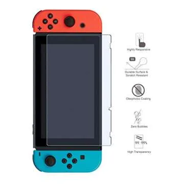 Amazon Basics Nintendo Switch Carrying Case and Protection Kit