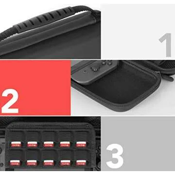 Amazon Basics Nintendo Switch Carrying Case and Protection Kit
