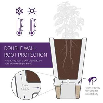 Buy Crescent Garden Bowery Planter - Stylish & Eco-Friendly