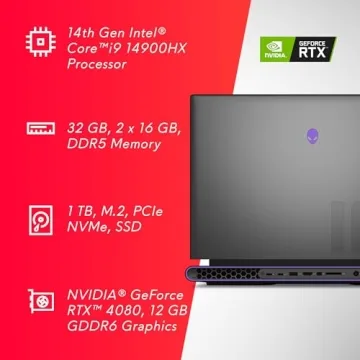 Alienware M18 R2 Gaming Laptop with RTX 4080 and i9