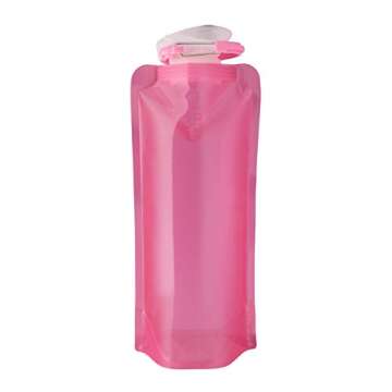 Vapur Solid Flexible Water Bottle - with Carabiner