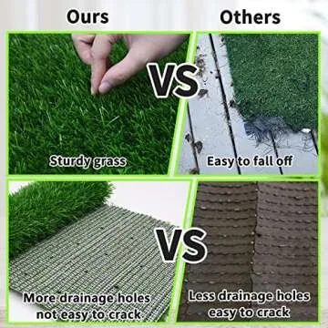 Grass Pad for Dogs 39.3 x 31.5 inches Soft Artificial Grass