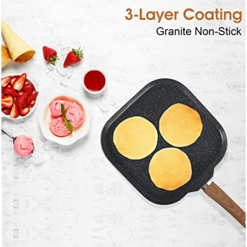 Kitchen Academy 17-Piece Non-Stick Cookware Set for Healthy Cooking