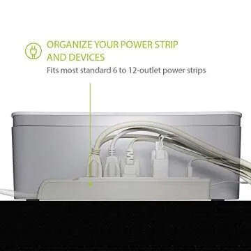 UT Wire Extra Large Cable Organizer for Neat Spaces