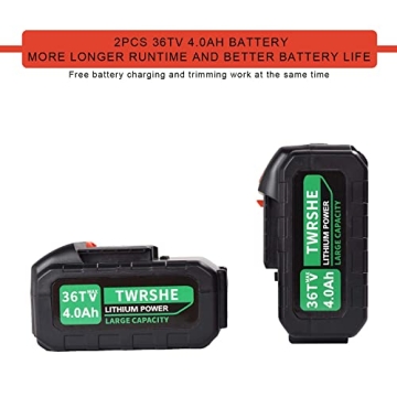 Lightweight Cordless Brush Cutter with 3 Blades