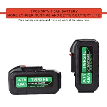 Lightweight Cordless Brush Cutter with 3 Blades