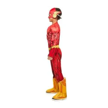 Rubies Deluxe Kid's Flash Costume for Halloween Fun