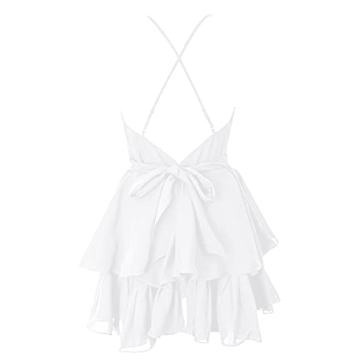 Seta Apparel Women's V-Neck Check Mini Dress, Stylish & Versatile