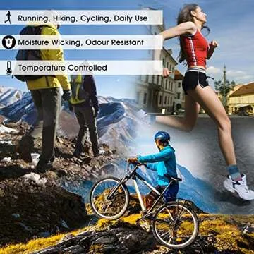 HUSO Crazy Quarter Socks - Fun Running Socks for All