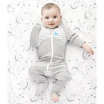 Love to Dream Swaddle UP Transition Suit in Gray for Baby Sleep