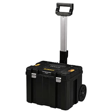DEWALT TSTAK Tool Box with Wheels - Deep & Durable Storage Solution