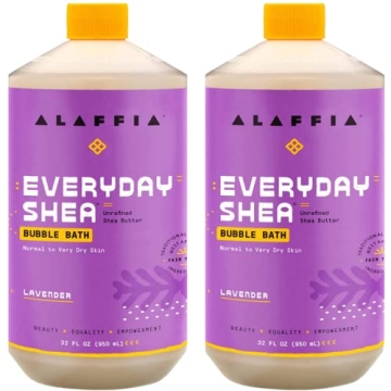 Alaffia Shea Bubble Bath - Clean & Nourish Your Skin