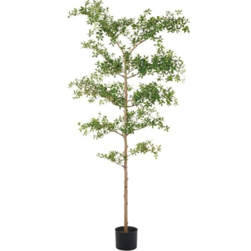 Faux Black Olive Tree for Home & Office Decor 6ft