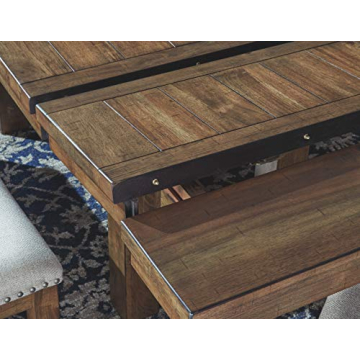 Farmhouse Dining Extension Table for 8 - Rustic Charm